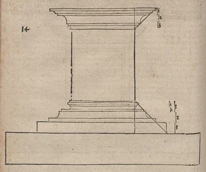 Base sin escalones para un monumento planeado